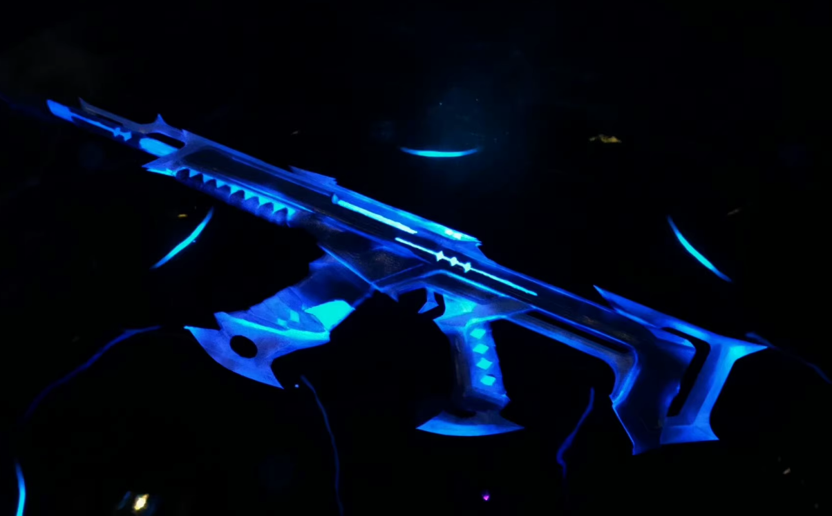 Kuronami Vandal Replica (LED Edition) | Light-Up Valorant Skin IRL Display Prop