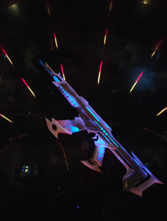 Kuronami Vandal Replica (LED Edition) | Light-Up Valorant Skin IRL Display Prop