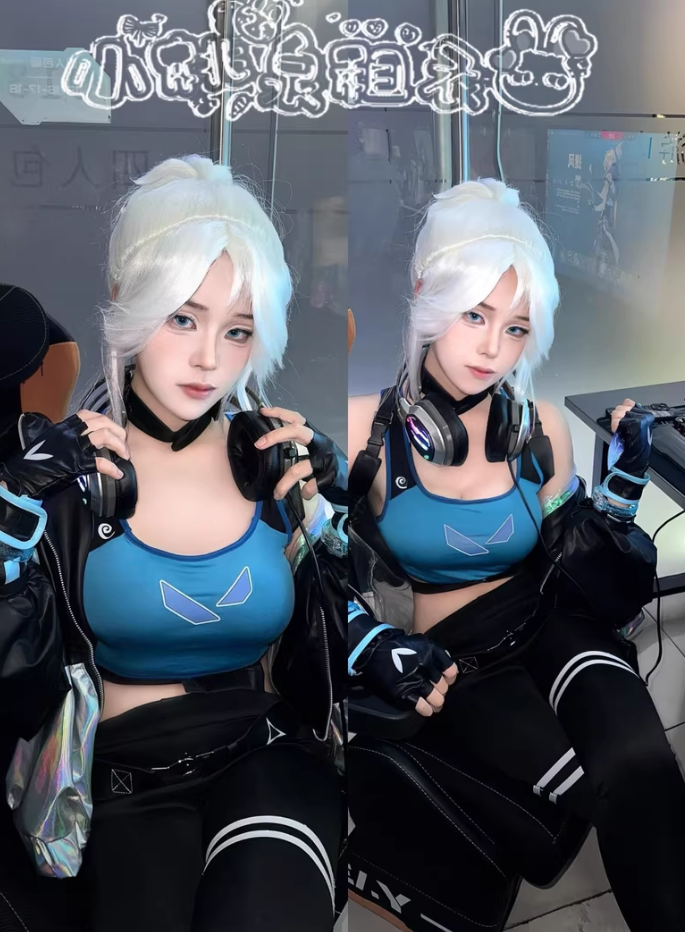Modern Jett Cosplay Outfit | Valorant Agent Costume Set