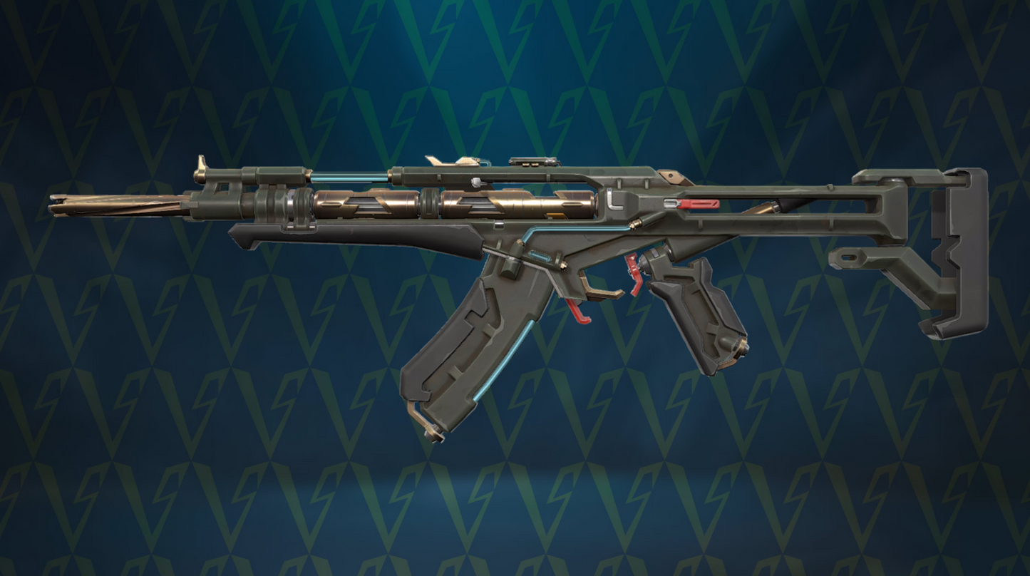 Valorant Cryostasis Vandal IRL Prop – Full-Scale 85cm Replica Skin for Cosplay, Display & Collectors