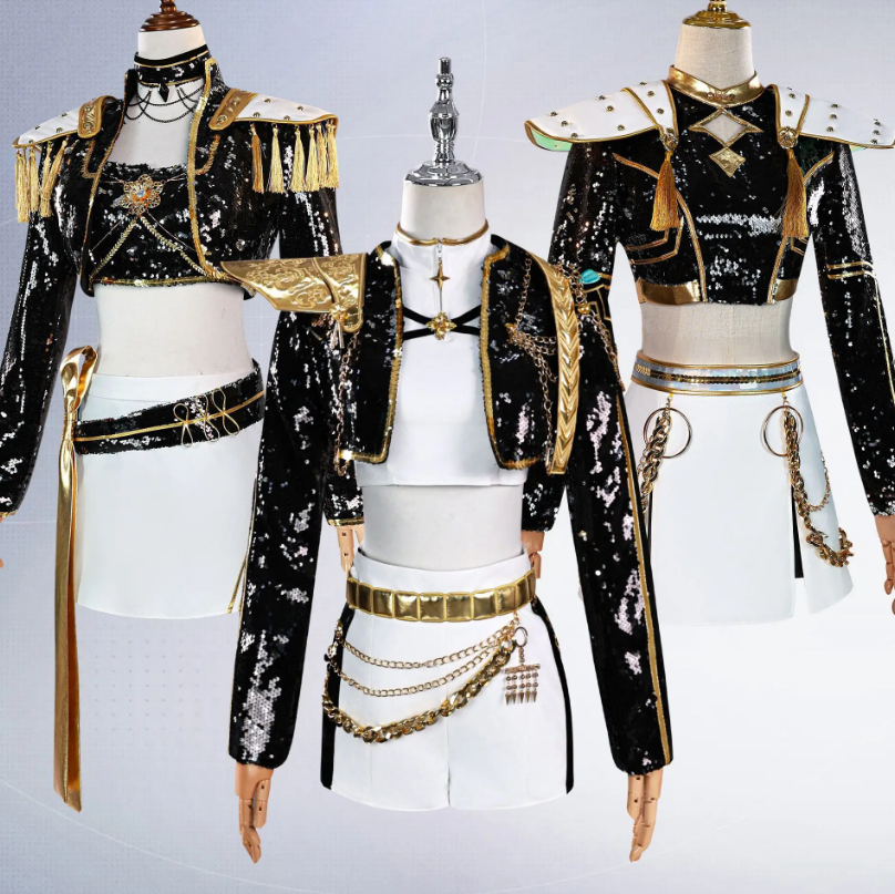 K-Pop Demon Hunters Cosplay Costume – Full Outfit Set for Anime, Gaming Conventions & Halloween