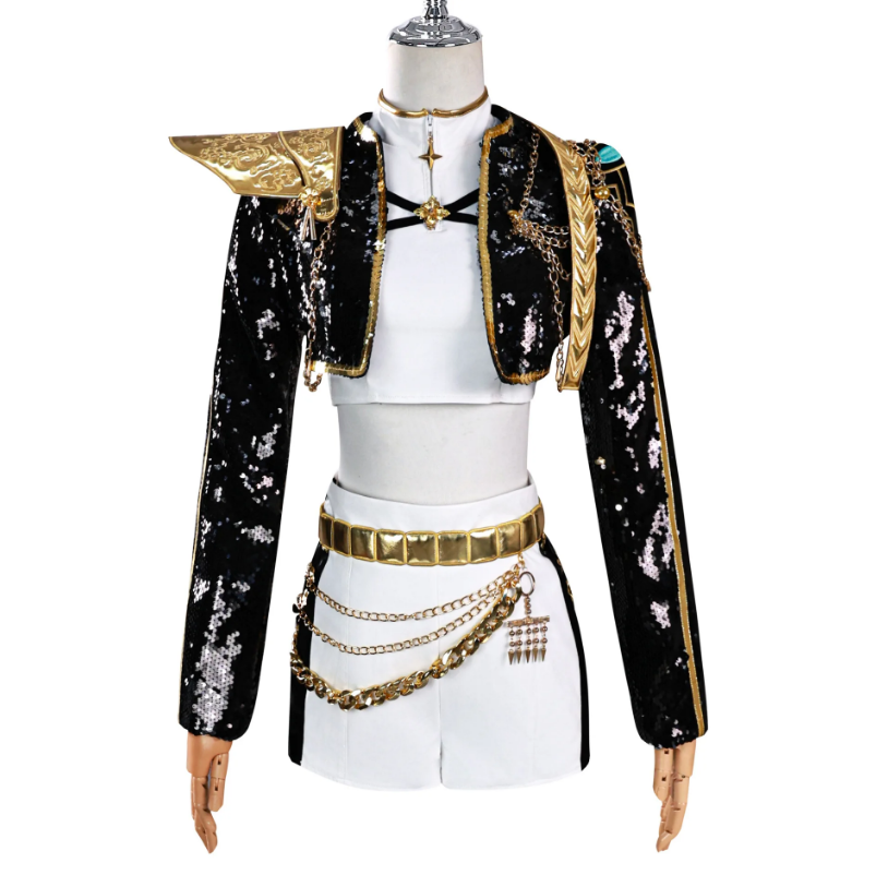 K-Pop Demon Hunters Cosplay Costume – Full Outfit Set for Anime, Gaming Conventions & Halloween
