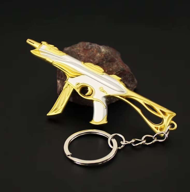 Valorant Sovereign Stinger Keychain – Mini Replica Weapon Accessory for Fans & Collectors