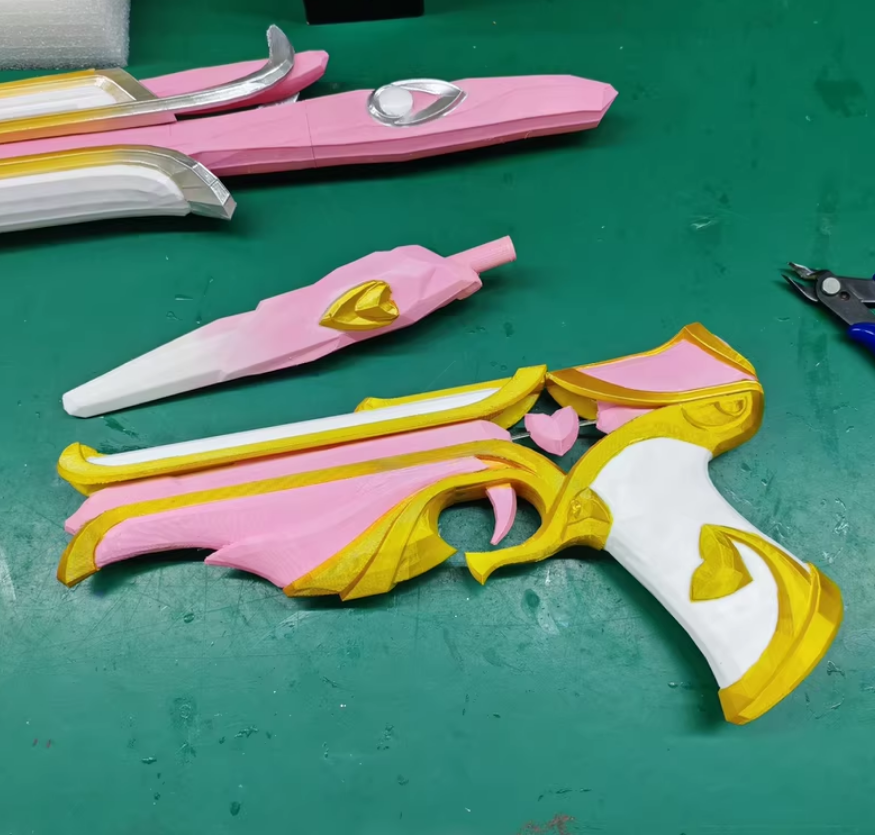 Evori Ghost Replica | Real-Life Valorant Ghost Prop with Magical Design