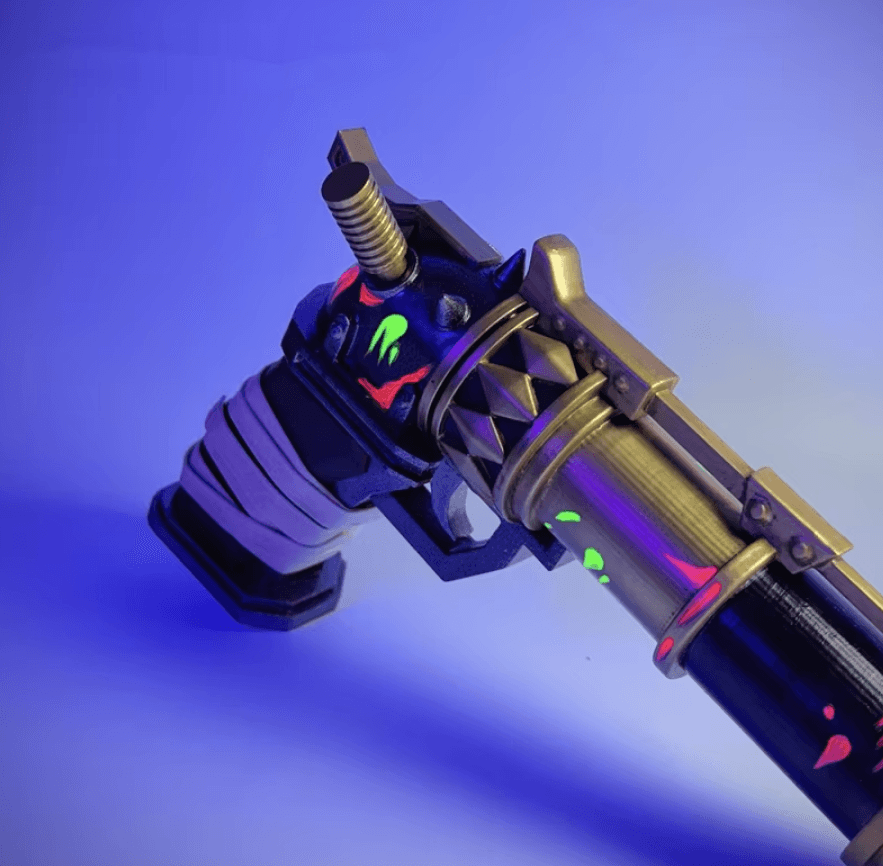 Arcane Sheriff V2 Valorant Prop Skin IRL l LOL Gifts IRL l Perfect Gift for League Of Legend Fan - The Night Market