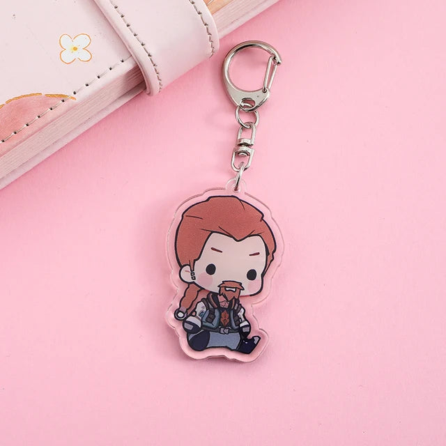 Cute Valorant Agent Keychain!