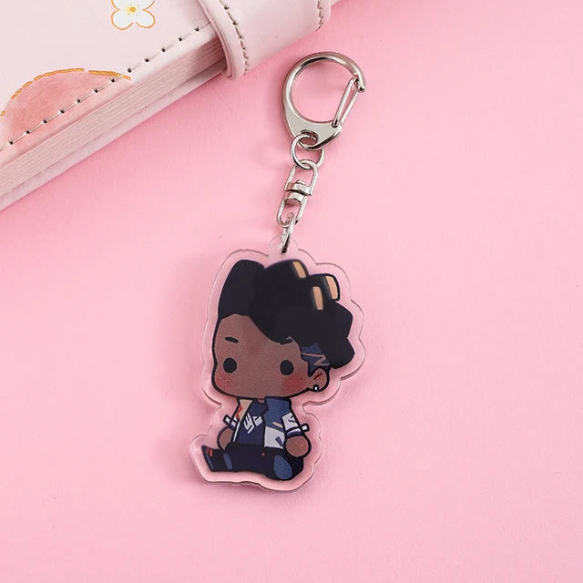 Cute Valorant Agent Keychain!