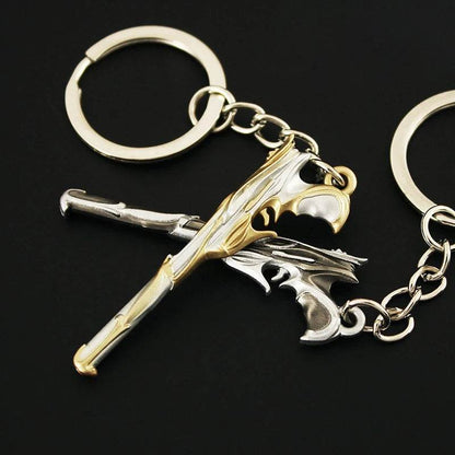 Sovereign Ghost Keychain l Valorant-Inspired Gift l Real-Life Sovereign Skin Prop - The Night Market