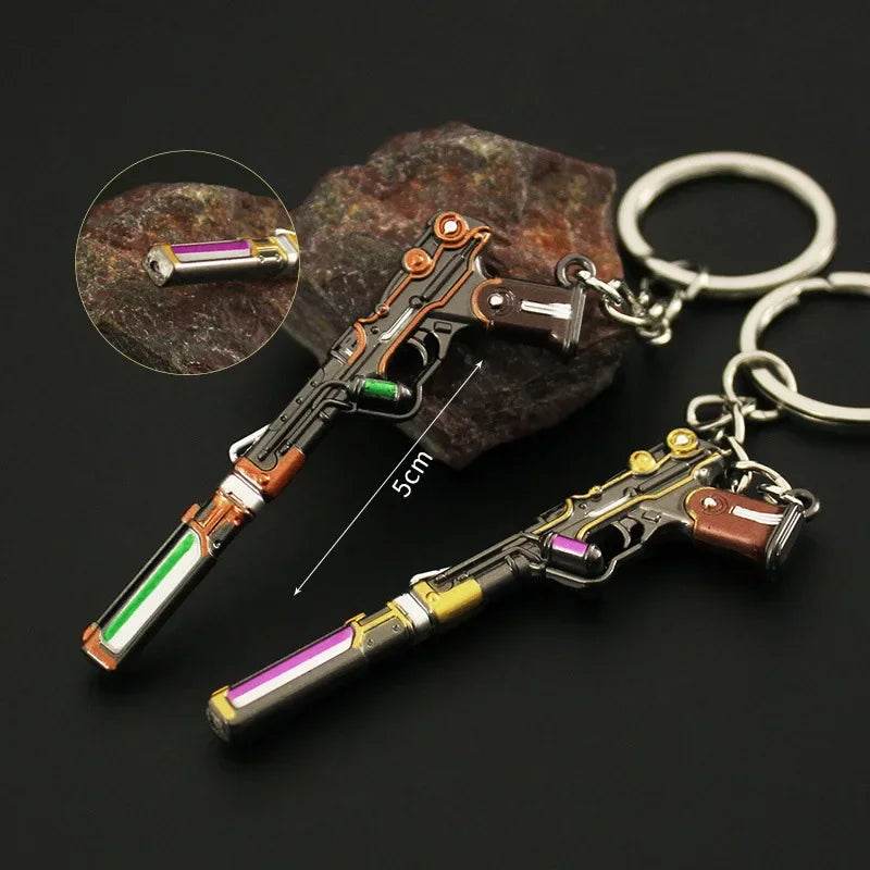 Magepunk Ghost Keychain l Valorant Gift l Real-Life Magepunk Skin Prop l Gamer Accessory - The Night Market