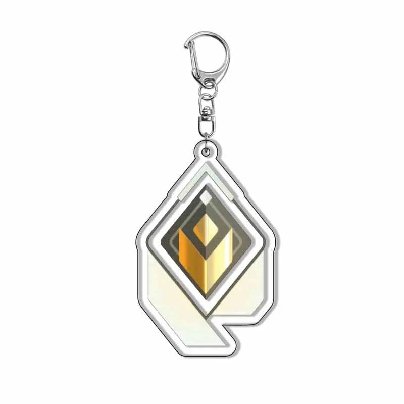 Valorant Rank Keychain - The Night Market