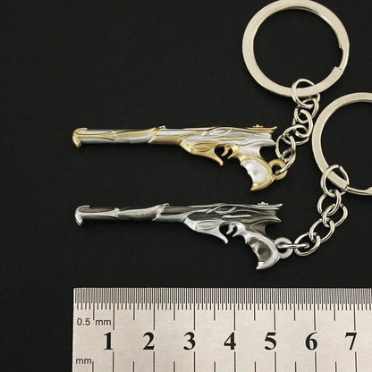 Sovereign Ghost Keychain l Valorant-Inspired Gift l Real-Life Sovereign Skin Prop - The Night Market