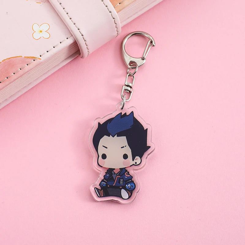 Cute Valorant Agent Keychain!