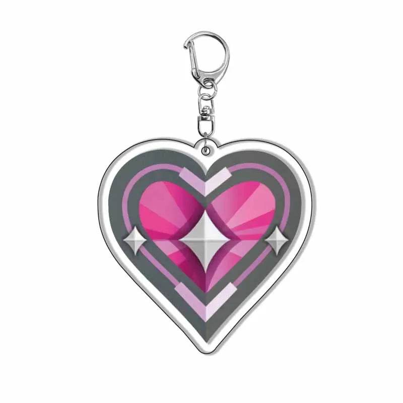 Valorant Rank Keychain - The Night Market