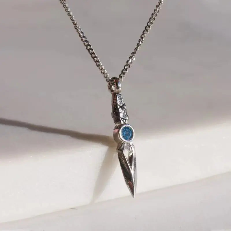 Jett Knife Necklace