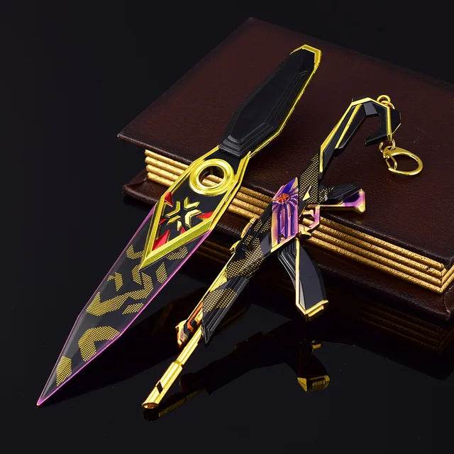2023 Valorant Champions Kunai Knife & Vandal Set l Limited Edition Real-Life Skins - The Night Market