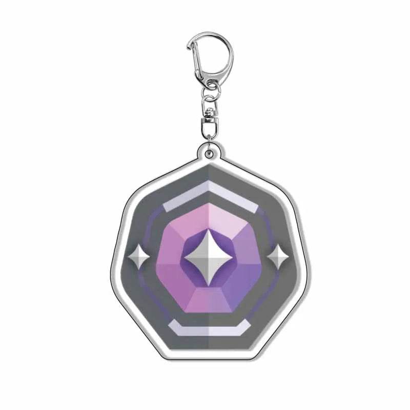 Valorant Rank Keychain - The Night Market
