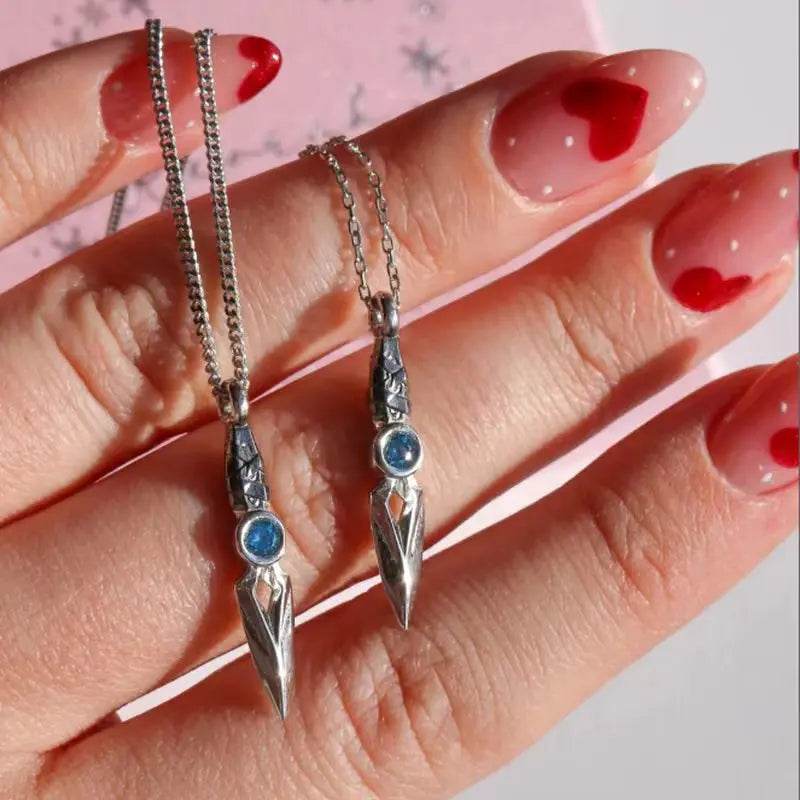 Valorant Jett Necklace l Sage Cosplay Jewelry l Real-Life Valorant Accessories - The Night Market