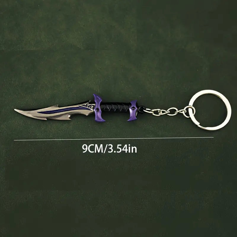 Knife Cosmetic Keychains