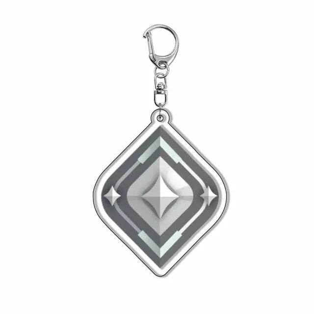 Valorant Rank Keychain - The Night Market