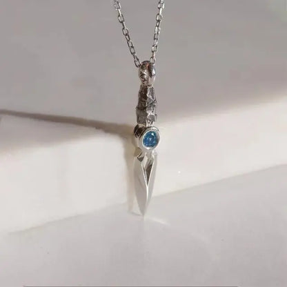 Jett Knife Necklace