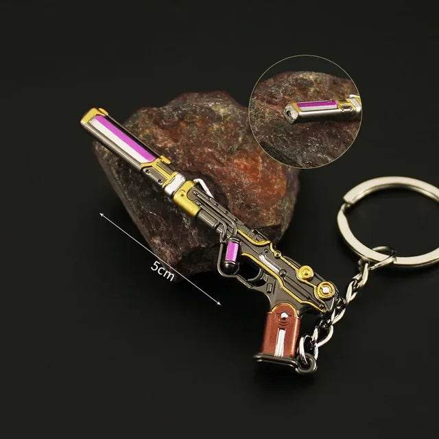 Magepunk Ghost Keychain l Valorant Gift l Real-Life Magepunk Skin Prop l Gamer Accessory - The Night Market