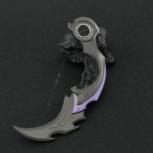 Reaver Karambit V2 l Valorant Gift l Real-Life Reaver Skin Prop l Gaming Collectible - The Night Market