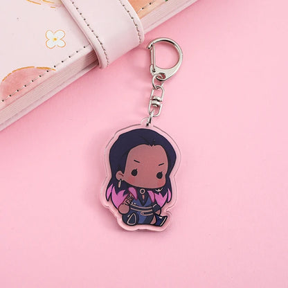 Cute Valorant Agent Keychain!