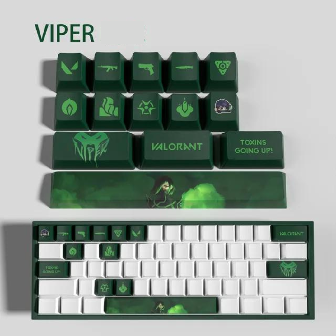 Valorant Agent Themed Keycaps