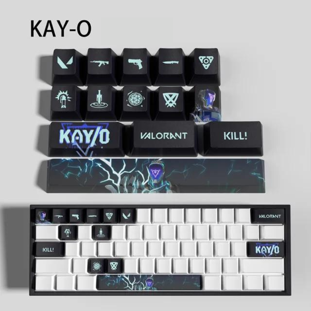 Valorant Agent Themed Keycaps