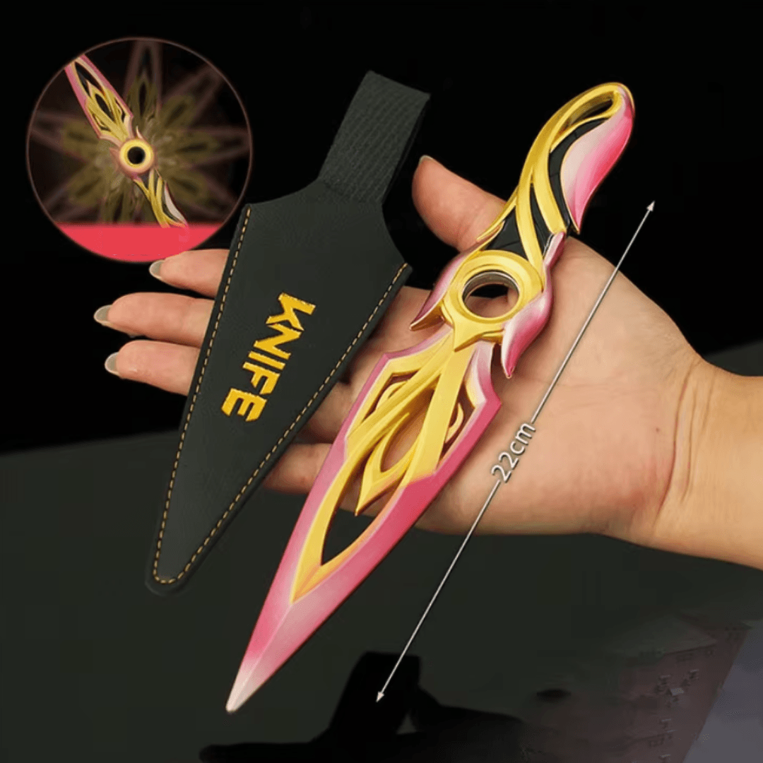 Mystbloom Knife V2 l Valorant GIft for Girl Gamers l Girl Valorant Lover GIfts l - The Night Market