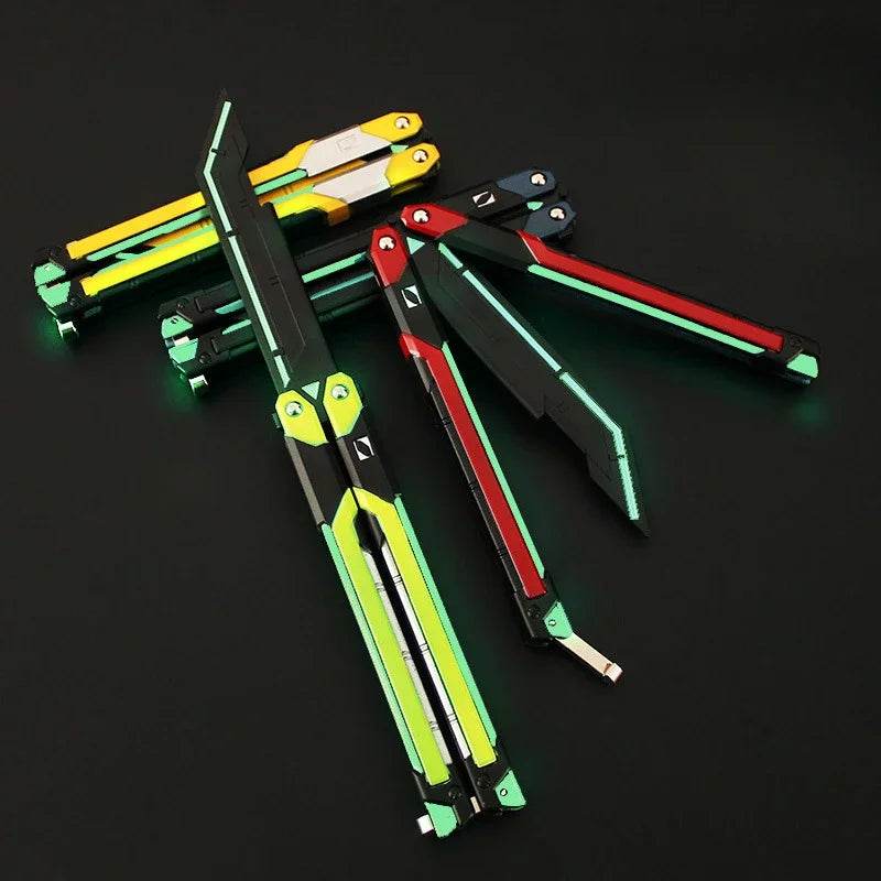 RGX Balisong Knife for Valorant Gamers l Valorant Knives IRL l - The Night Market