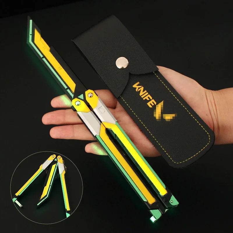 RGX Balisong Knife for Valorant Gamers l Valorant Knives IRL l - The Night Market