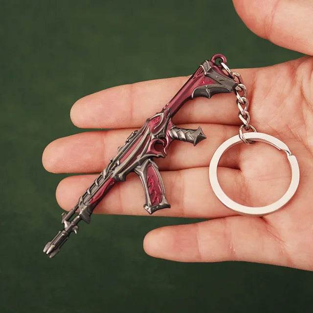 Reaver Vandal Keychain l Unique Valorant Collectible l Real-Life Reaver Skin Accessory - The Night Market