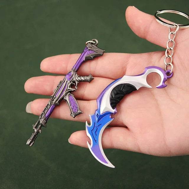 Duo Reaver Keychain Set l Valorant-Inspired Collectibles l Limited Edition Gaming Accessories - The Night Market