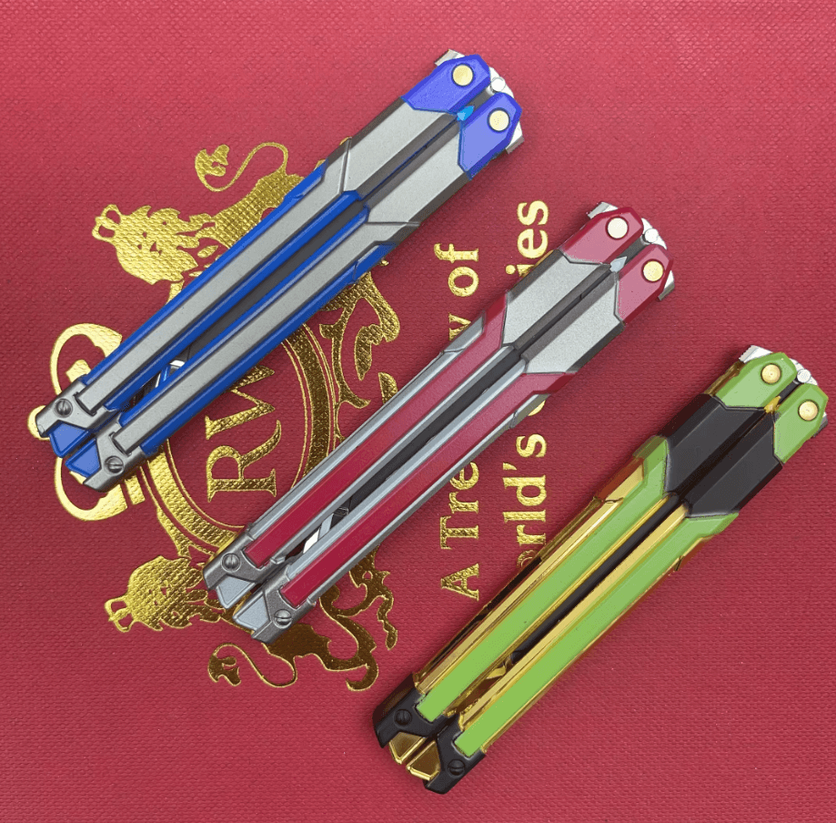 RGX Butterfly Knife V2 l Real-Life RGX Skin l Limited Edition Valorant Knife Prop - The Night Market