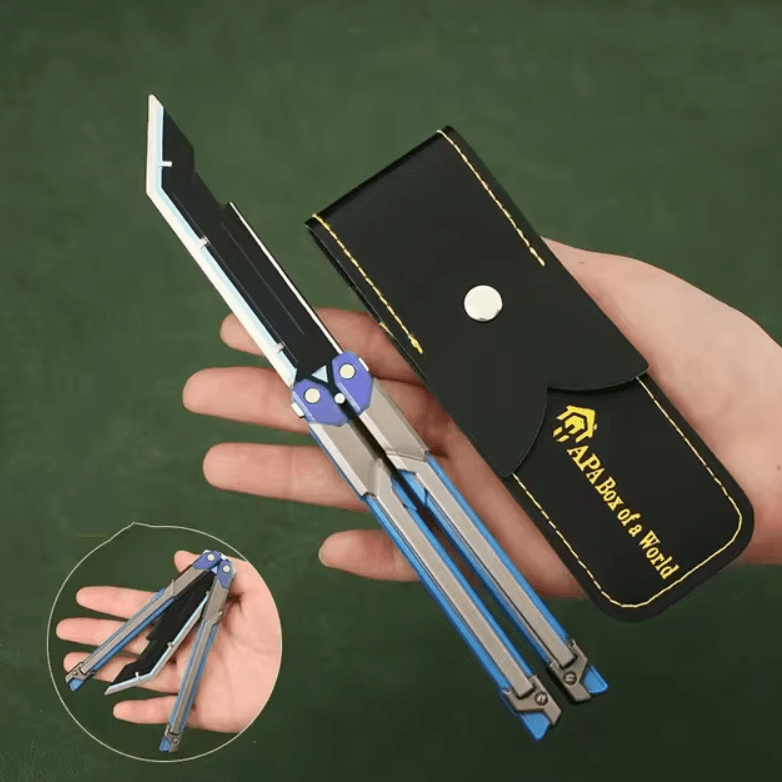 RGX Butterfly Knife V2 l Real-Life RGX Skin l Limited Edition Valorant Knife Prop - The Night Market