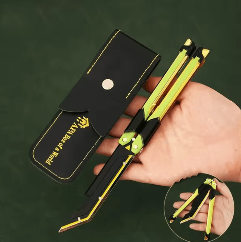 RGX Butterfly Knife V2 l Real-Life RGX Skin l Limited Edition Valorant Knife Prop - The Night Market