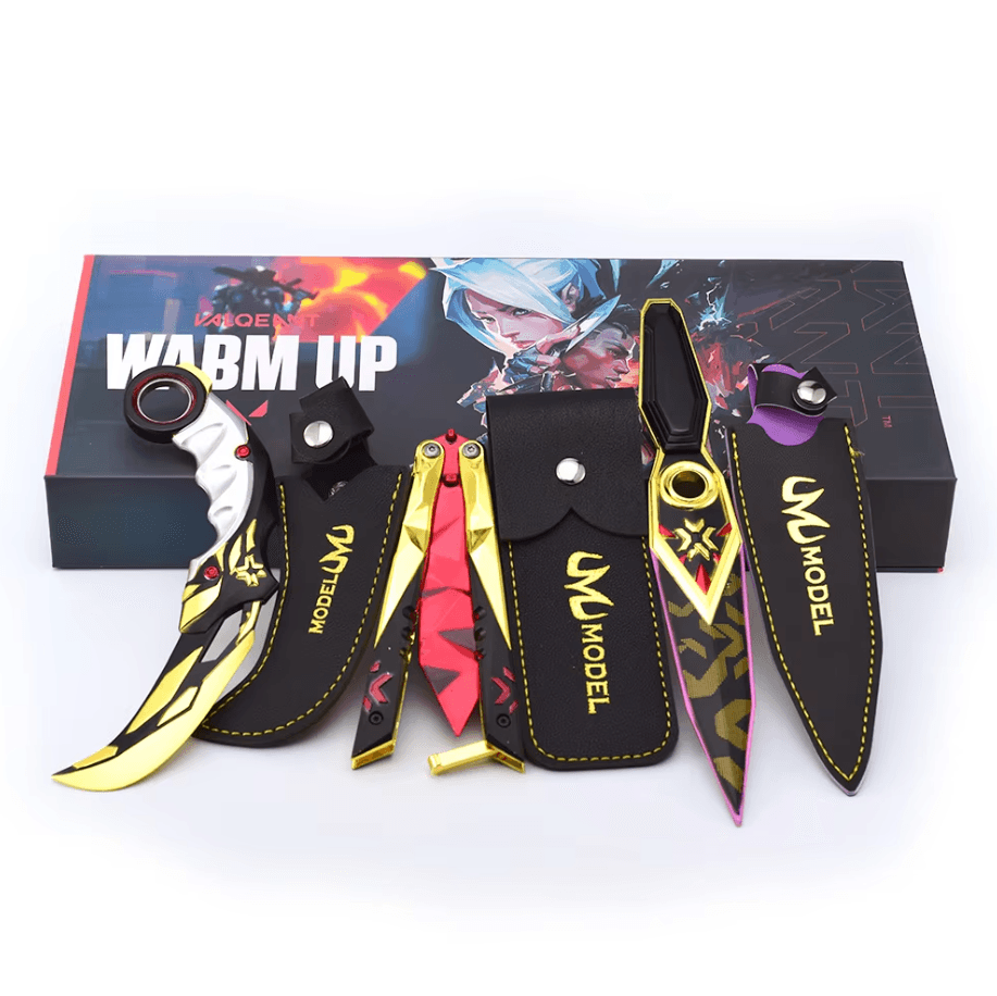 Valorant Champions Knife Skin Bundle l Valorant Collectible l Valorant Prop GIfts l - The Night Market