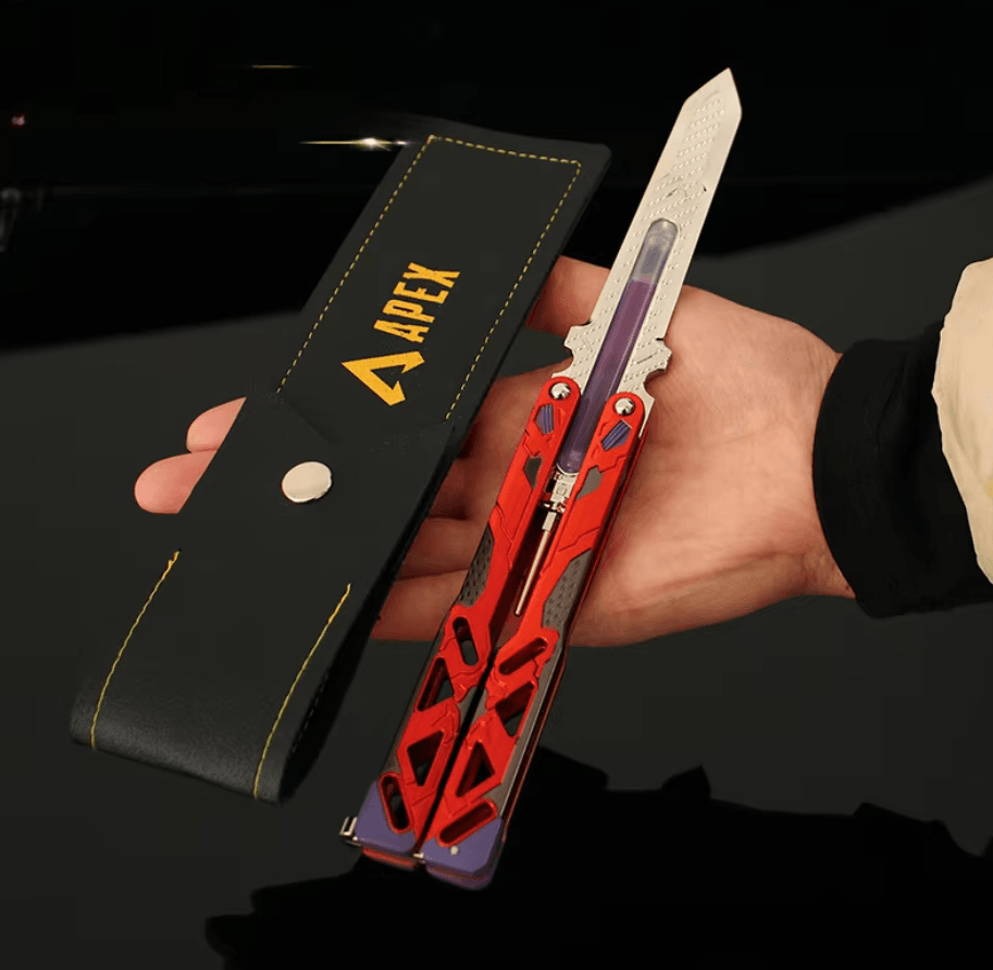 Apex Legends Octane Butterfly Knife In Real Life l Gamer Balisong Knives l - The Night Market