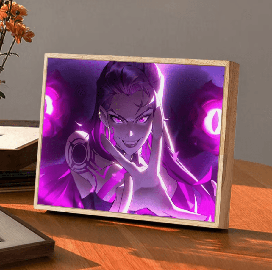 Valorant Agent LED Decor l Cute Valorant Gift for Girlfriend l Valorant Friend GIft l - The Night Market