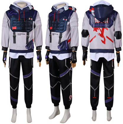 Valorant ISO Cosplay Set l Real-Life ISO Outfit l Valorant Cosplay Gear for Fans