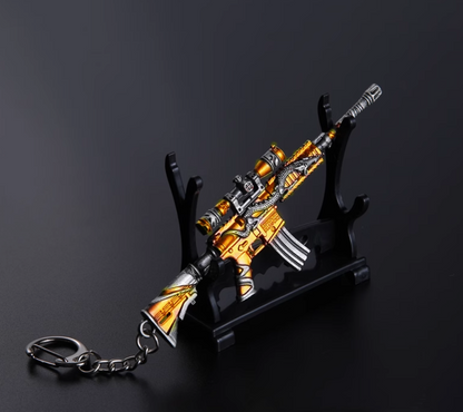 PUBG Rifle Keychain Skins - M416 - AK47 - AKM