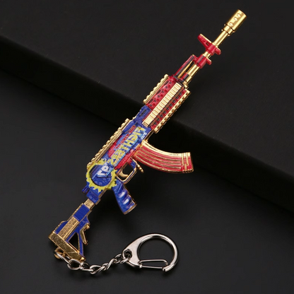 PUBG Rifle Keychain Skins - M416 - AK47 - AKM