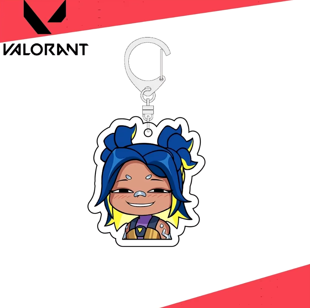 Valorant Spray Keychains