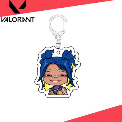 Valorant Spray Keychains - The Night Market