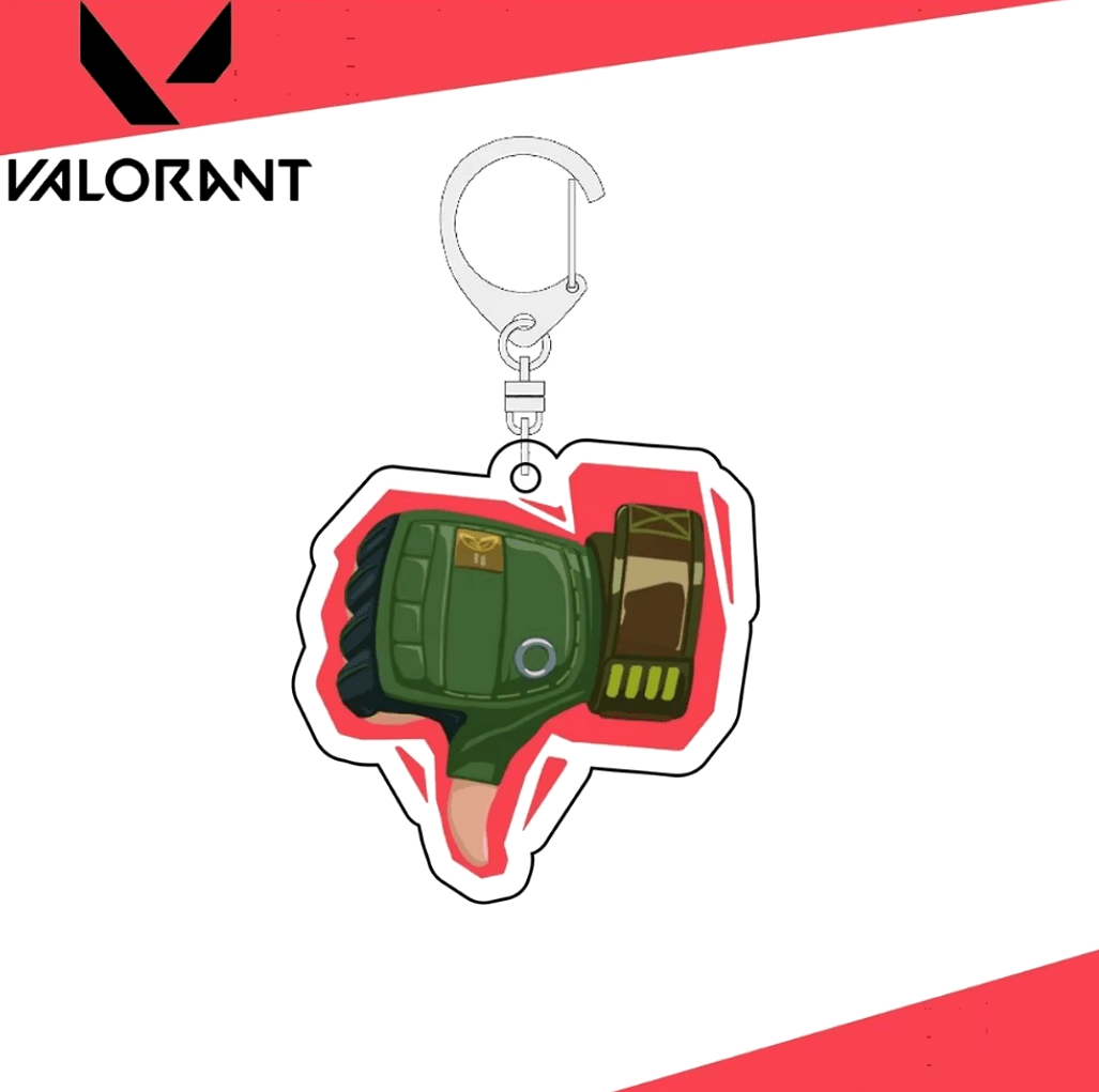 Valorant Spray Keychains - The Night Market