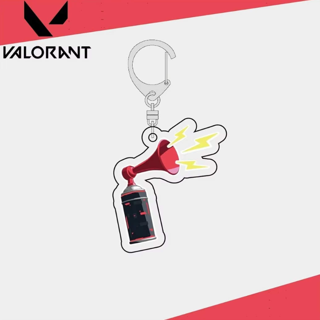 Valorant Spray Keychains