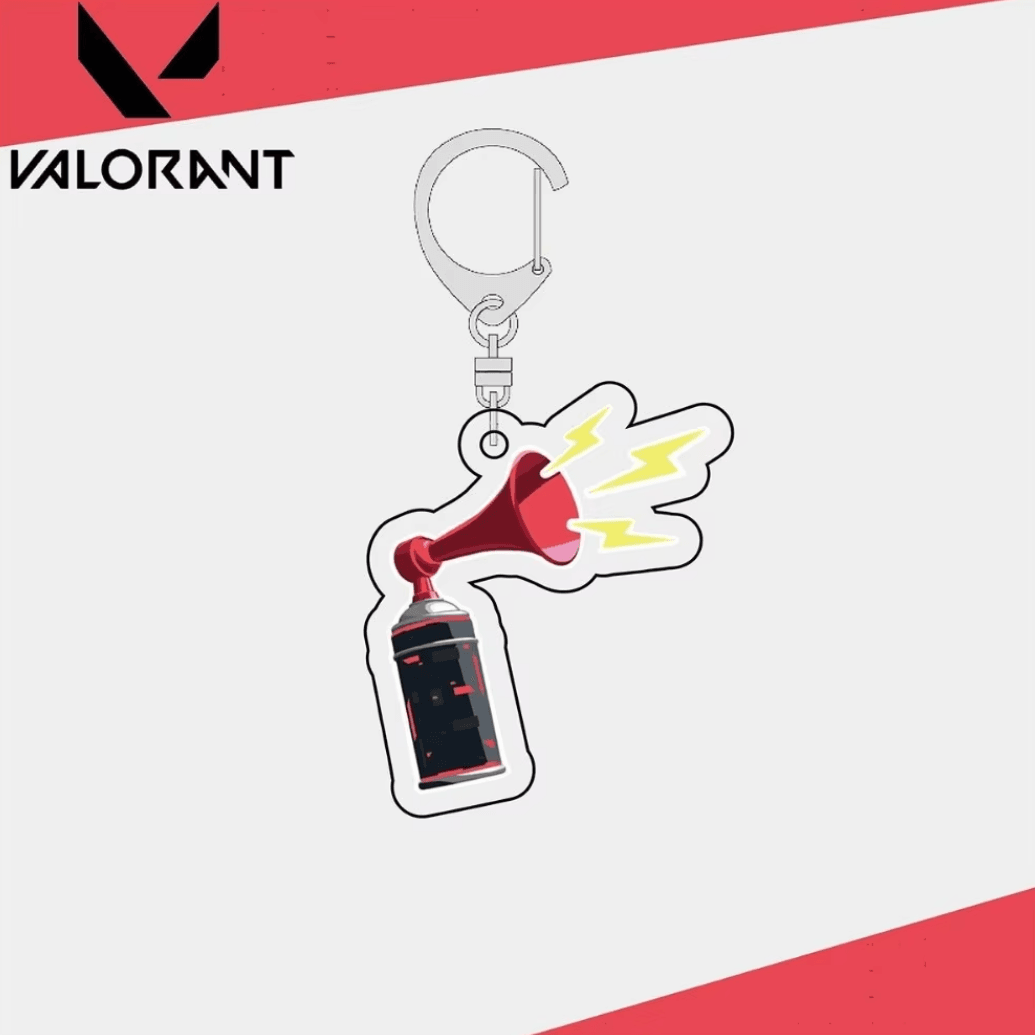 Valorant Spray Keychains - The Night Market