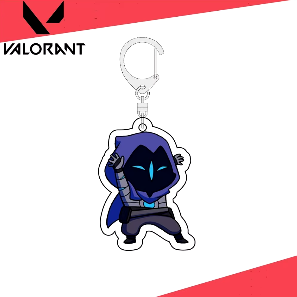 Valorant Spray Keychains