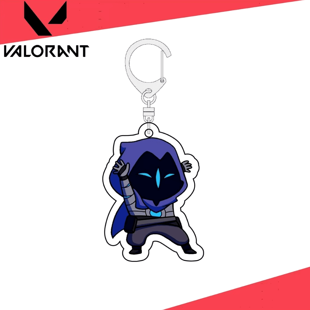 Valorant Spray Keychains - The Night Market